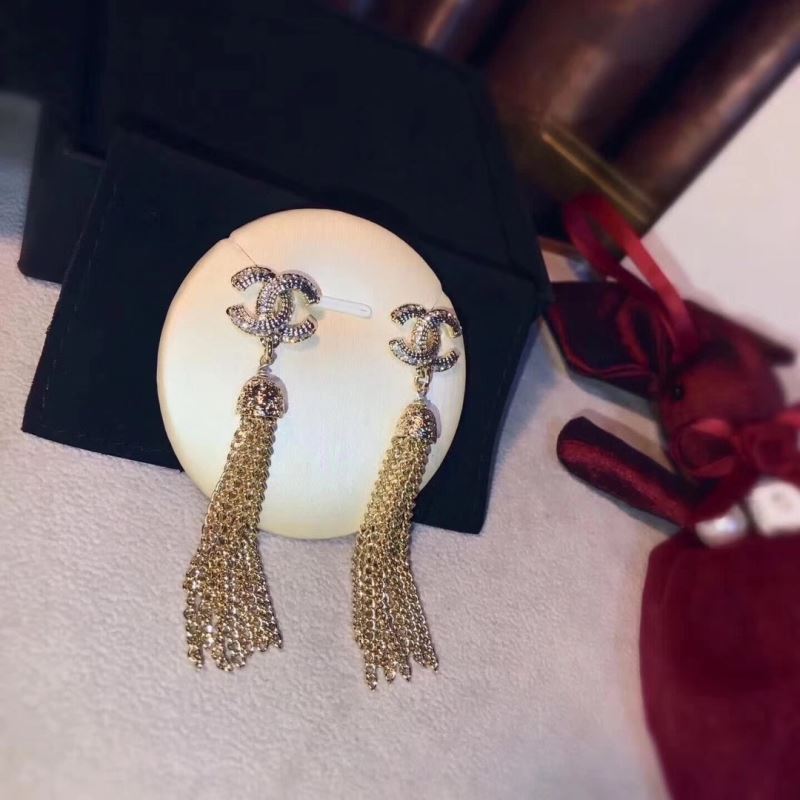 Ch*el earrings